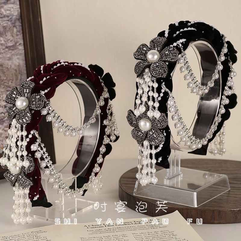 Good Floral & Wedding Decor Supply Photos - Fascia per capelli etnica floreale in