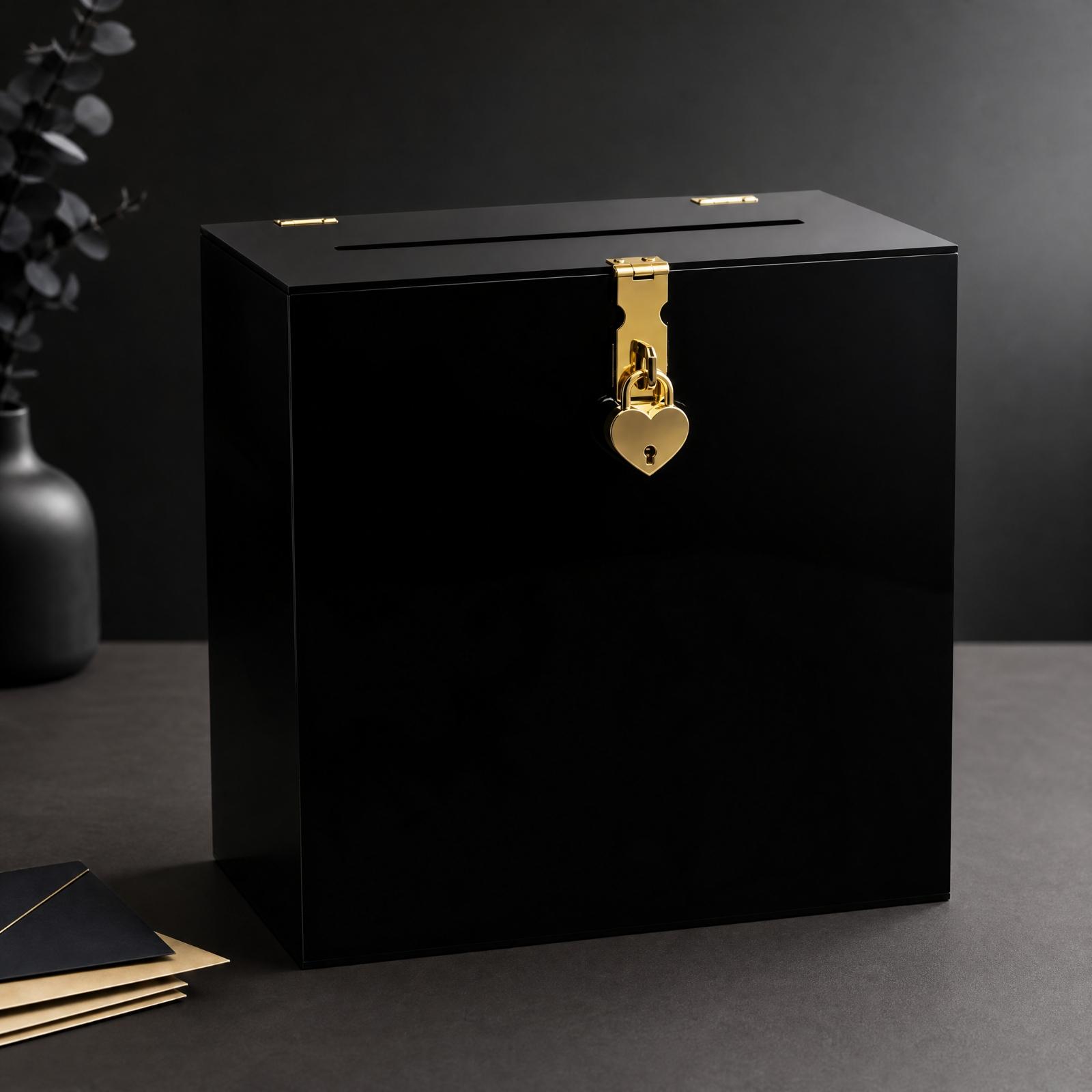 Scatola in acrilico trasparent - Wedding Card Box recensione e prezzo