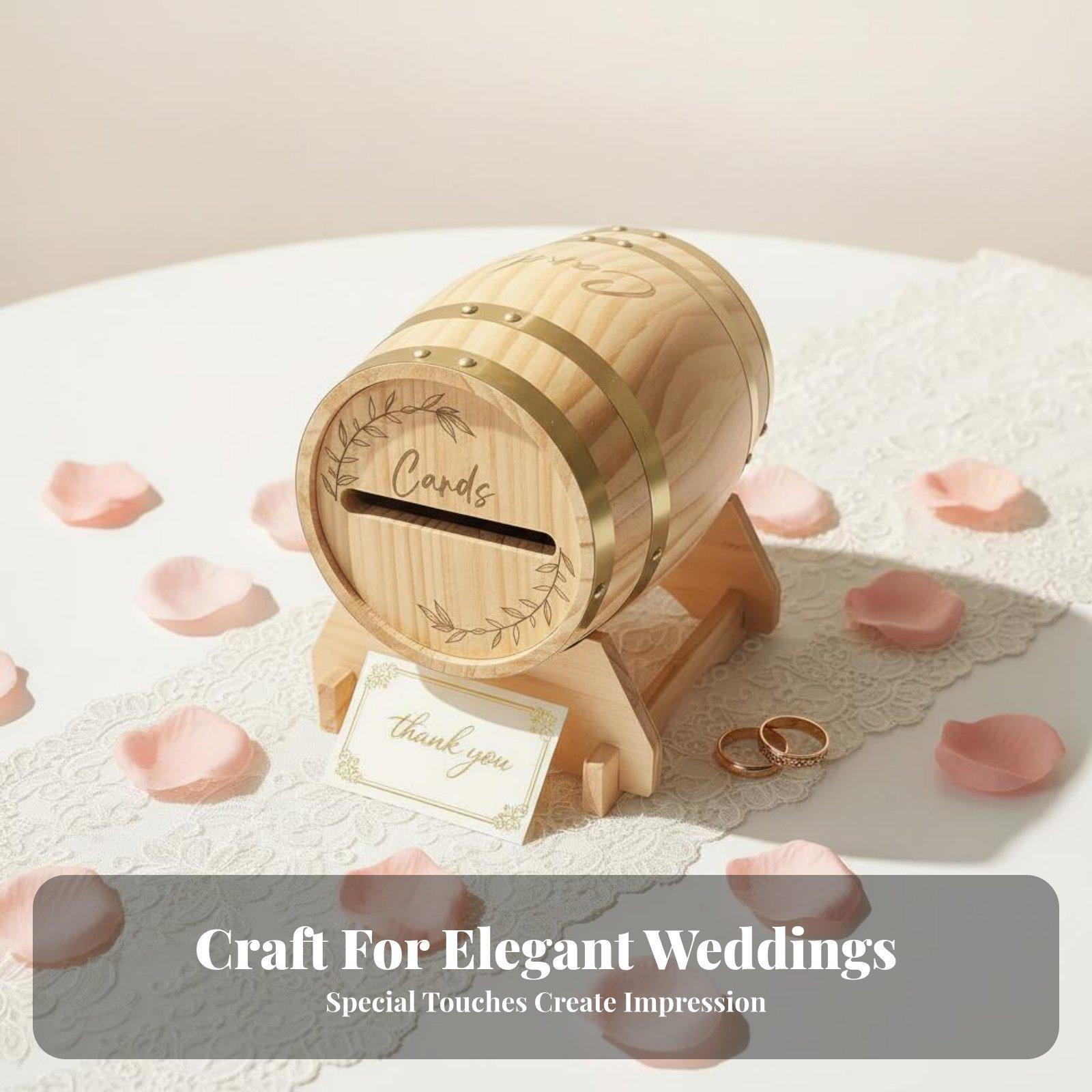 Grande Scatola in Legno per Bi - Wedding Card Box recensione e prezzo