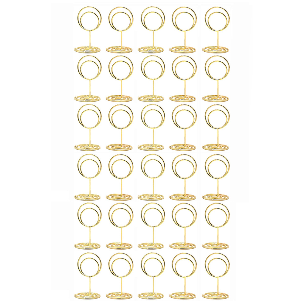 Confezione da 30 supporti roto - Table Number Gold recensione e prezzo