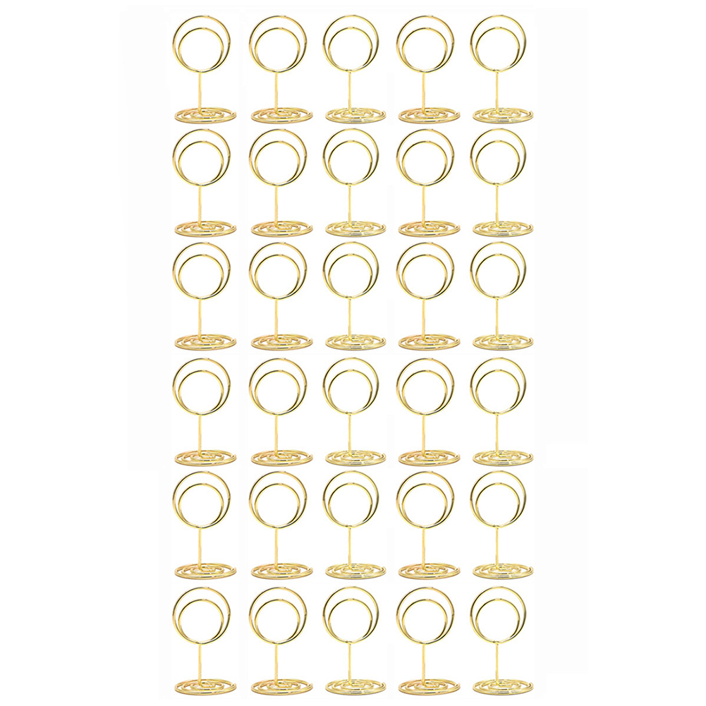 Confezione da 30 supporti roto - Table Number Gold recensione e prezzo